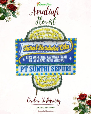 Papan Bunga Duka di Batuah