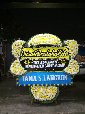 Papan Bunga Duka di Batuah
